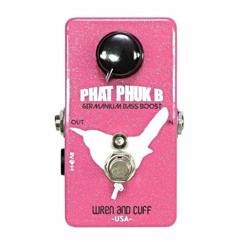 Wren and Cuff Phat Phuk B Hybrid Jfet/Germanium Bass Dirty Booster Guitar Effect Pedal