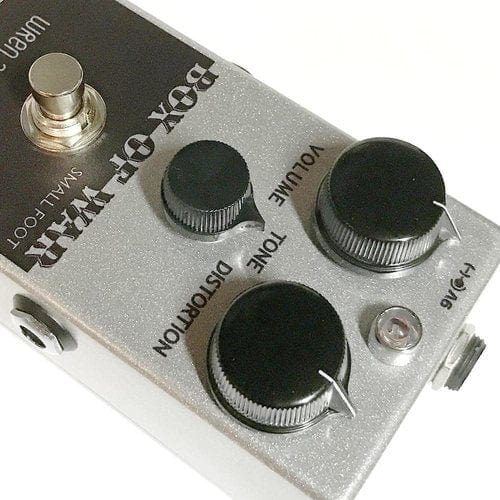 Wren and Cuff Small Foot Box of War Fuzz Guitar Effect Pedal - Image 3
