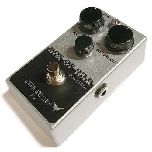 Wren and Cuff Small Foot Box of War Fuzz Guitar Effect Pedal - Image 4