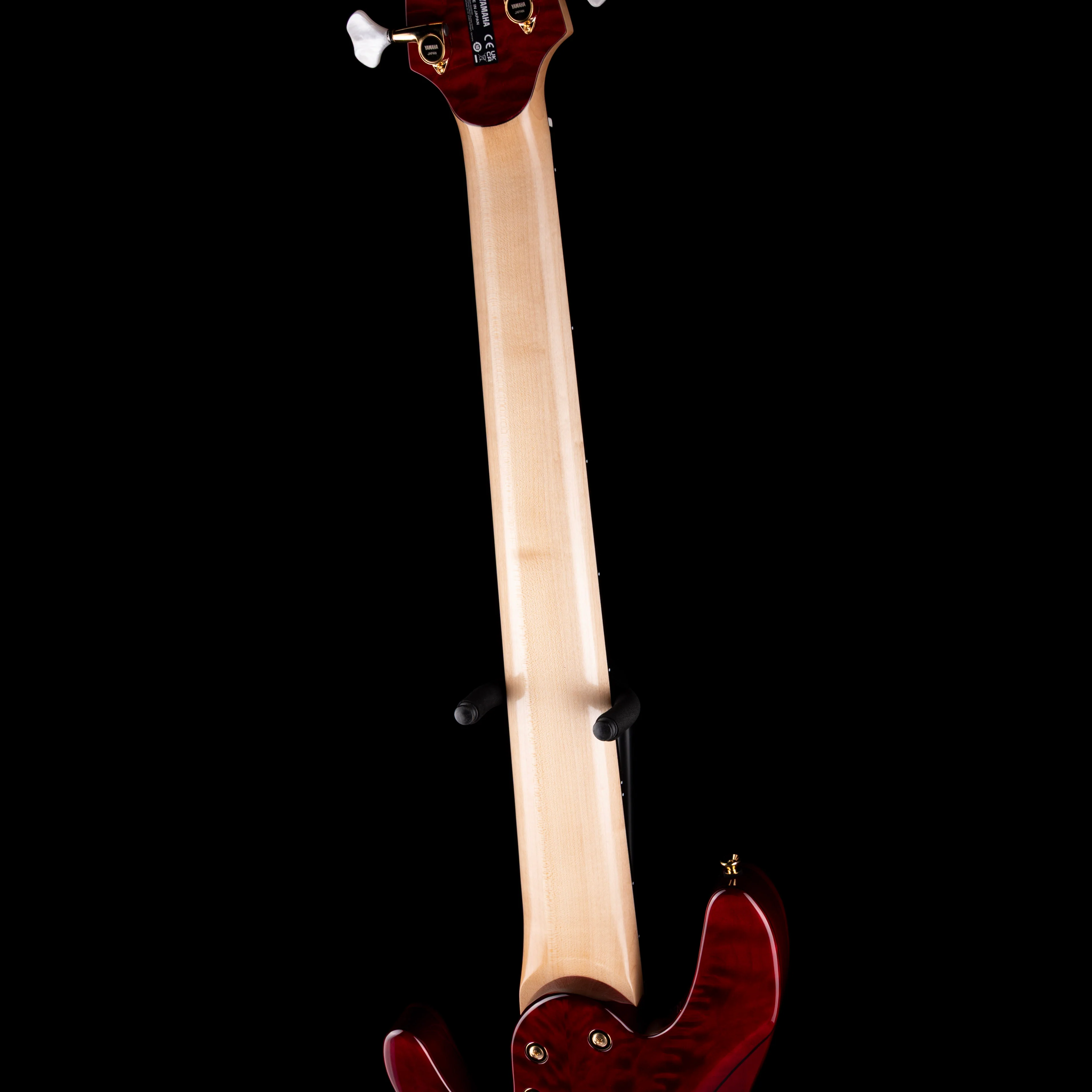 Yamaha John Patitucci TRB Signature Bass Translucent Dark Red with Case - Image 11