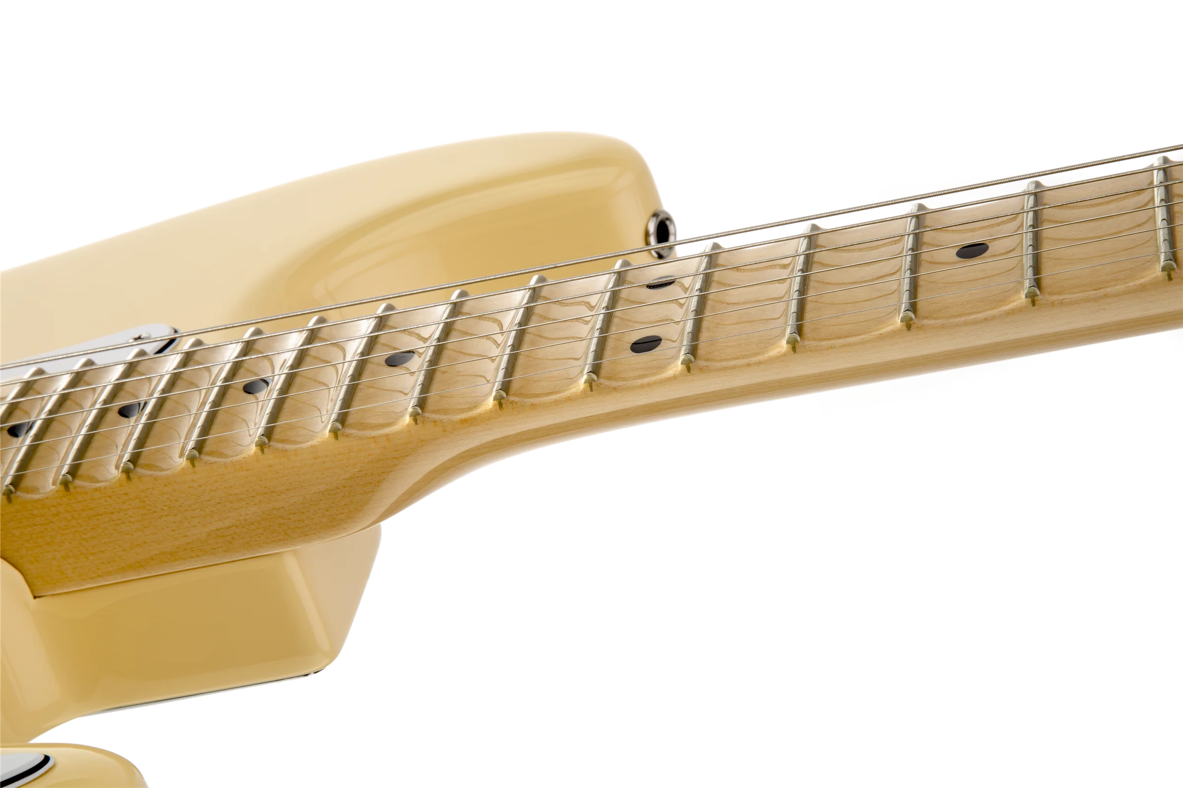 Fender Artist Series Yngwie Malmsteen Stratocaster Scalloped Maple Vintage White - Image 5