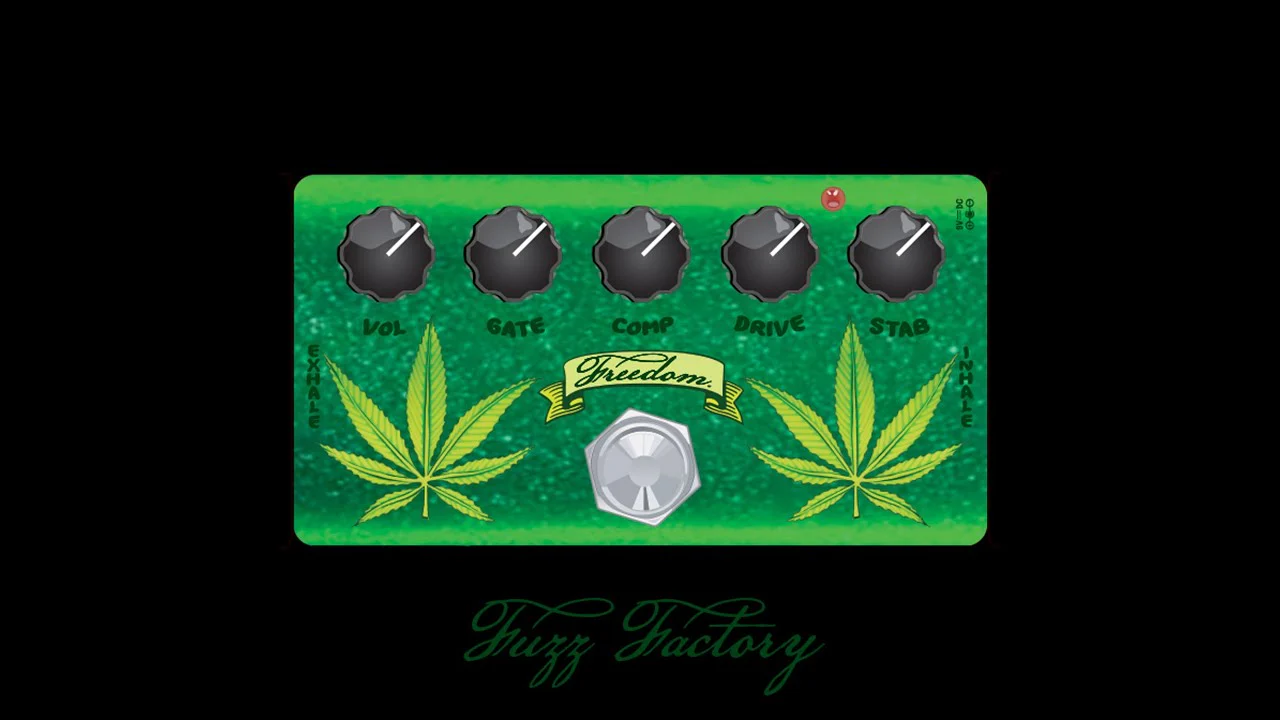 ZVex Cannabis Commemorative Fuzz Factory Pedal - Image 3
