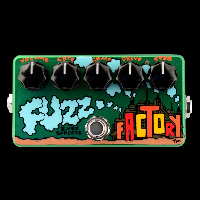 ZVex USA Made Hand Painted Fuzz Factory Fuzz Guitar Pedal