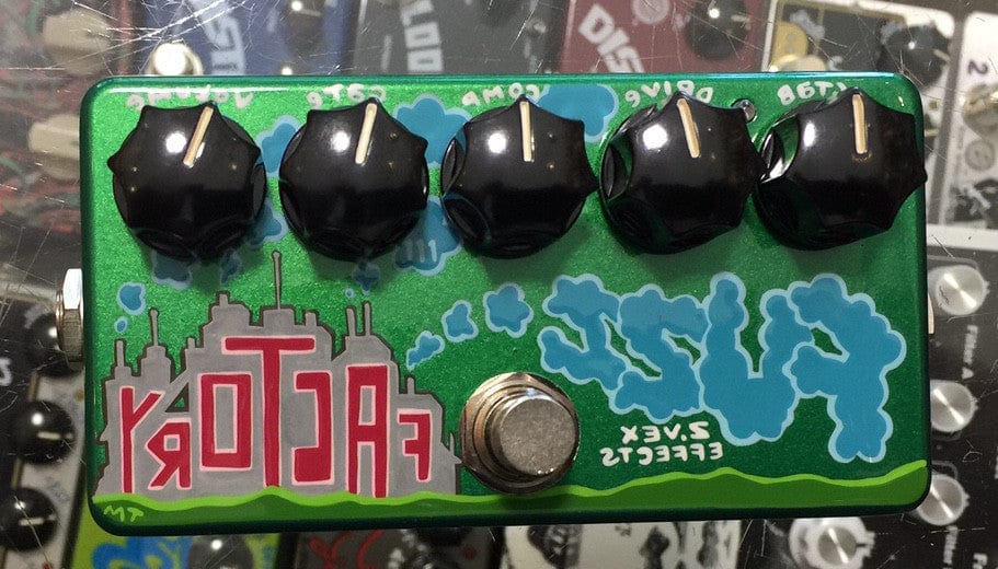 ZVex USA Made Hand Painted Reverse Fuzz Factory Fuzz Guitar Pedal