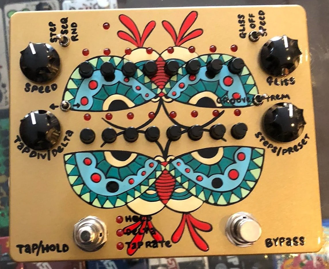 ZVex USA Made Hand Painted Super Seek Trem Guitar Pedal NAMM 1/1 No Idea