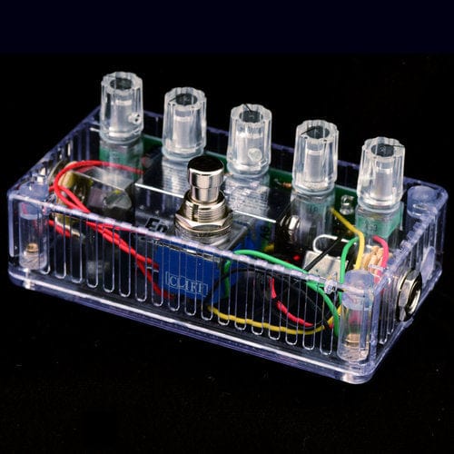 ZVex USA Made Limited Edition Clear Fuzz Factory Fuzz Guitar Pedal - Image 2