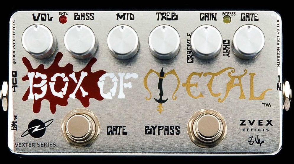 ZVex Vexter Series Box Of Metal Distortion Guitar Pedal