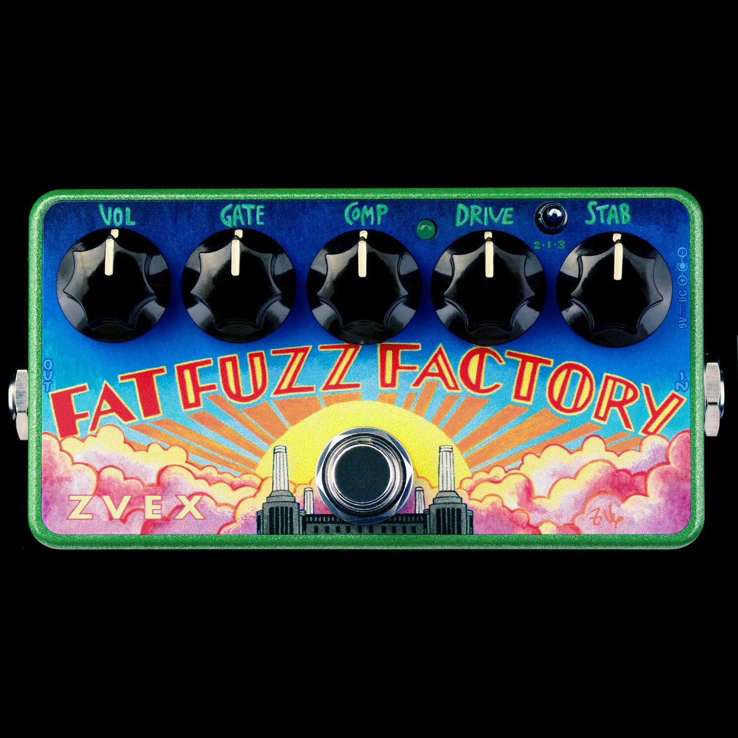 ZVex Vexter Series Fat Fuzz Factory Fuzz Guitar Pedal