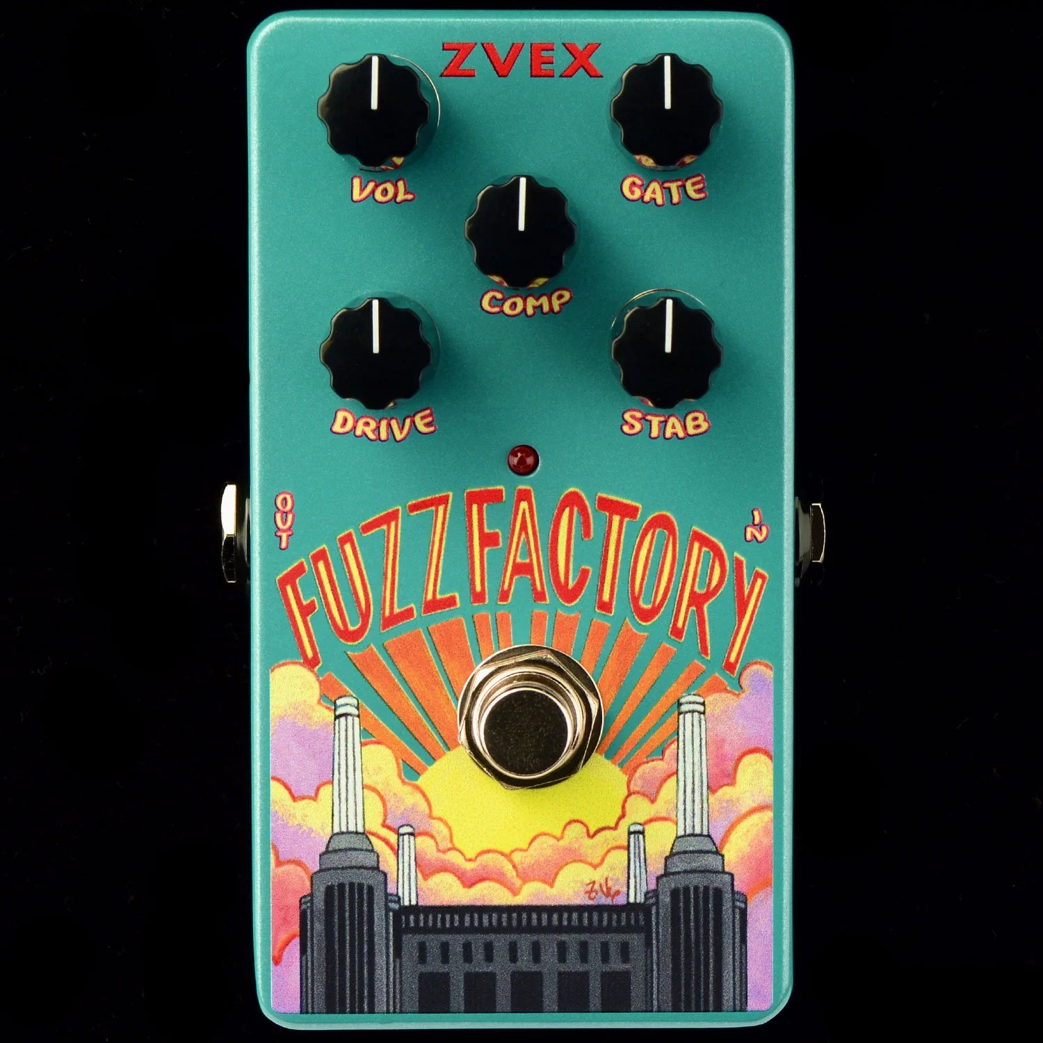 ZVex Vexter Series Fuzz Factory Vertical Fuzz Guitar Pedal